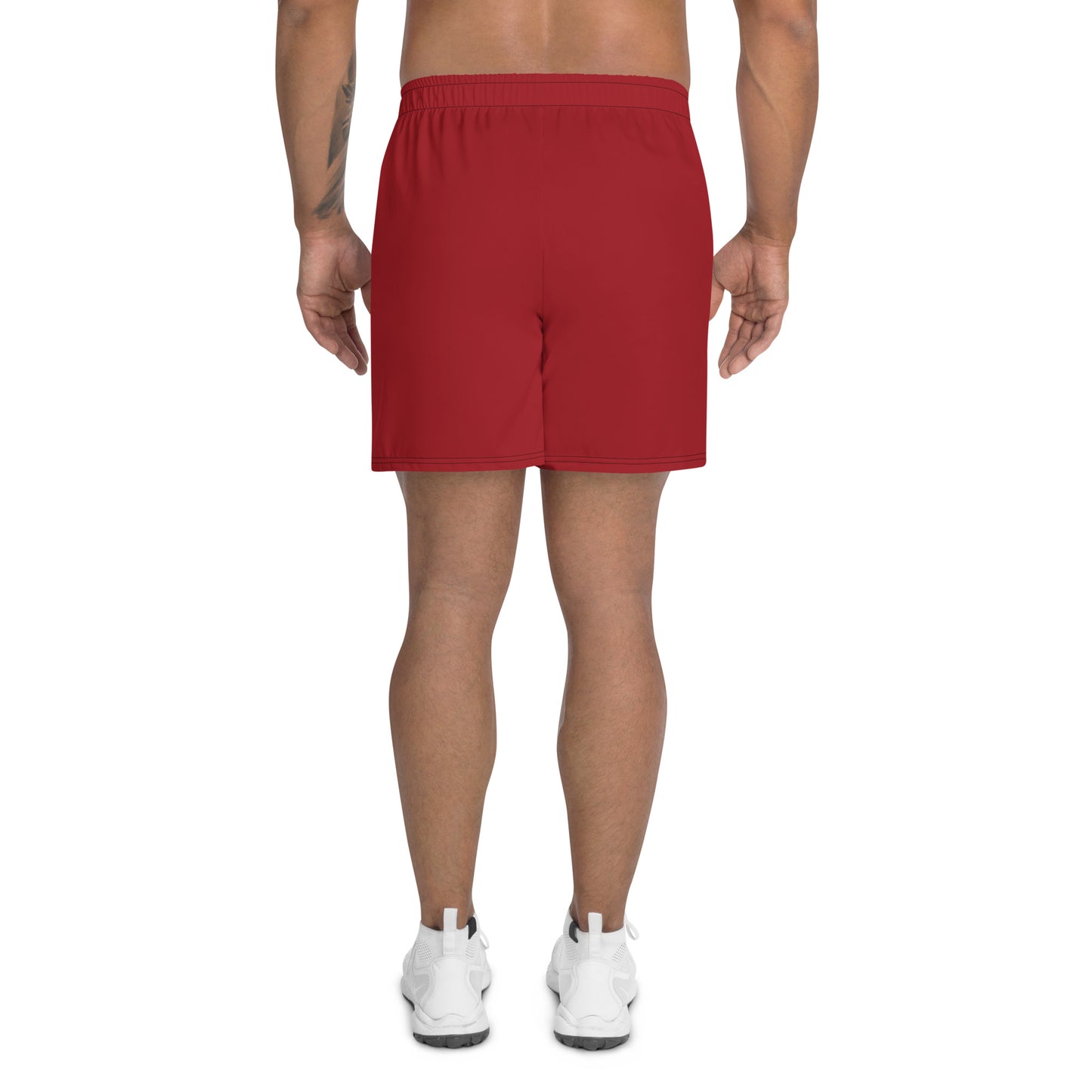 FLAKOUT Sport Firebrick Men's Recycled Athletic Shorts - FLAKOUT