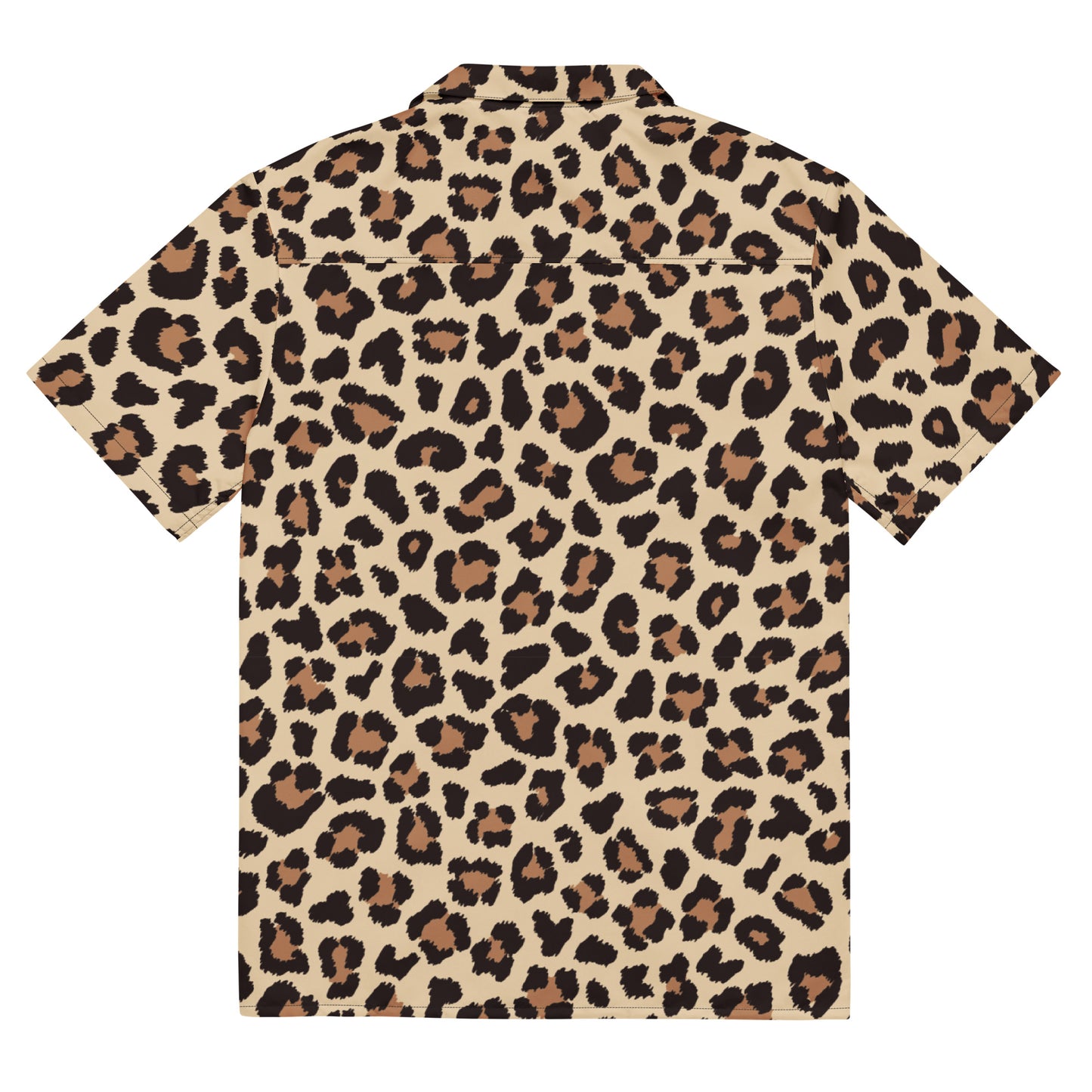 Leopar Chic Feline Button Shirt - FLAKOUT