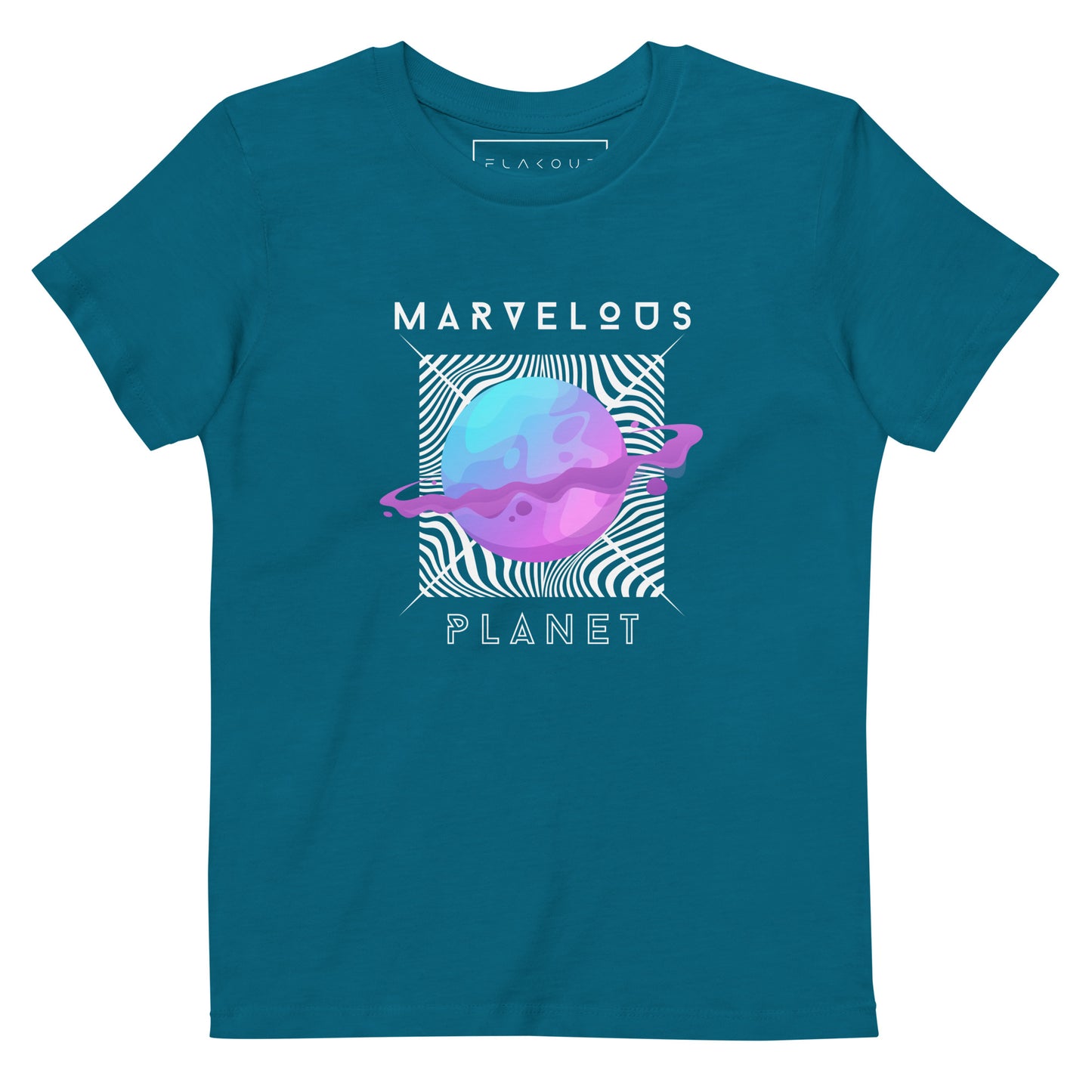 Kid's T-shirt Marvelous Planet - FLAKOUT