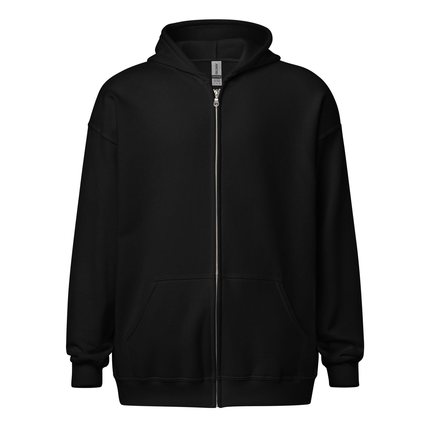 Nebuluxe Brilliance Heavy Harmony Fusion Zip Hoodie - Black - FLAKOUT