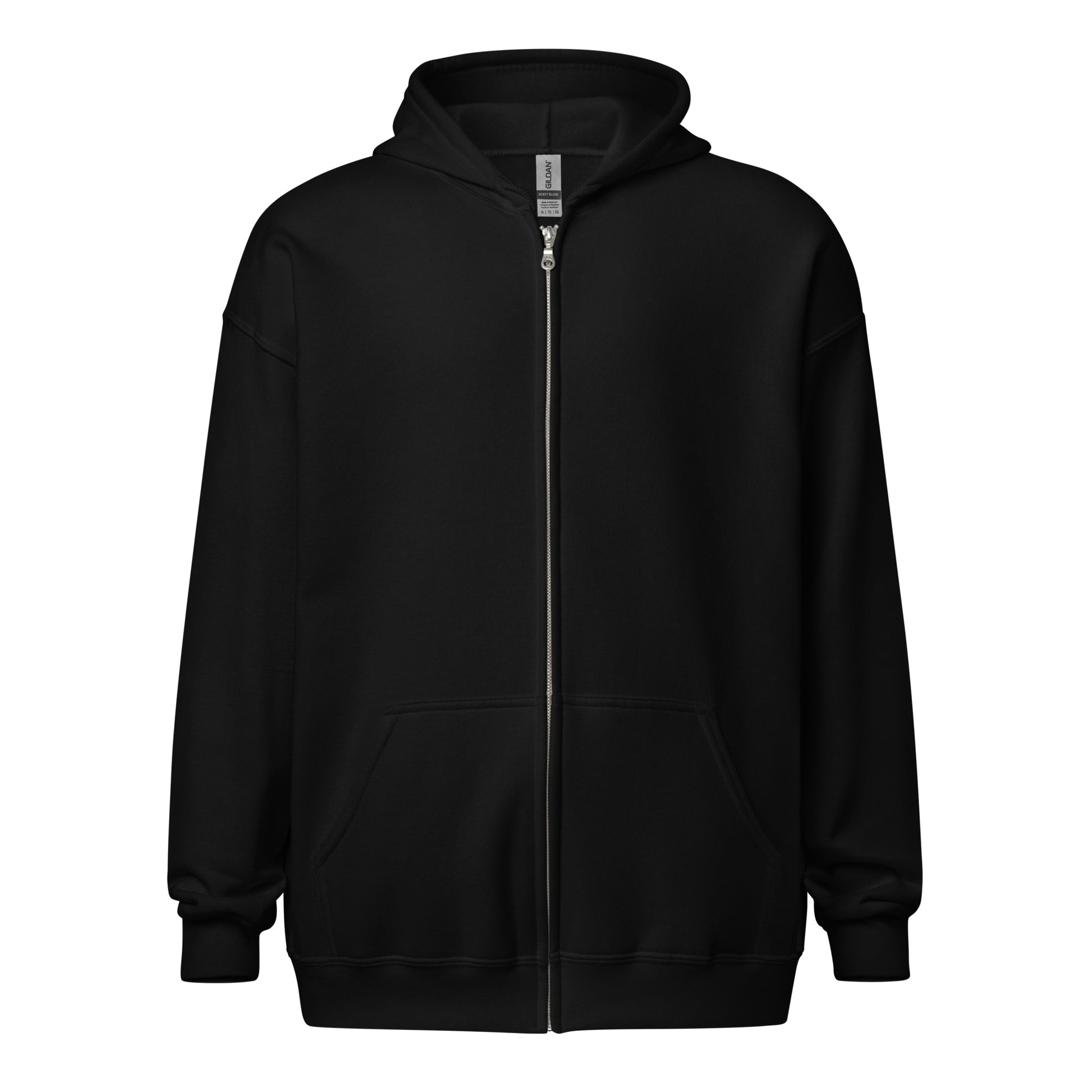 Nebuluxe Brilliance Heavy Harmony Fusion Zip Hoodie - Black - FLAKOUT