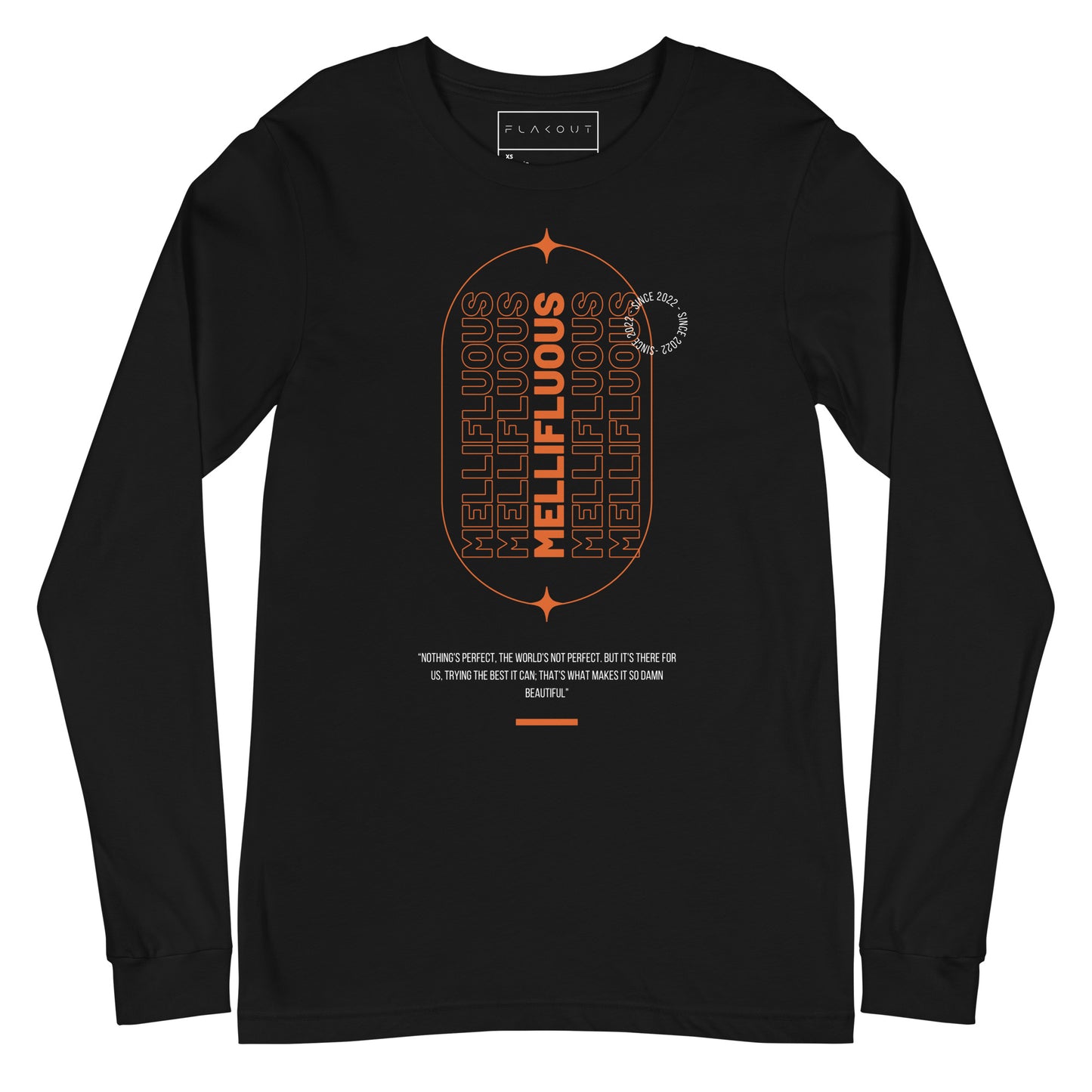 Tranquil Mellifluous Attire Long Sleeve Tee - FLAKOUT