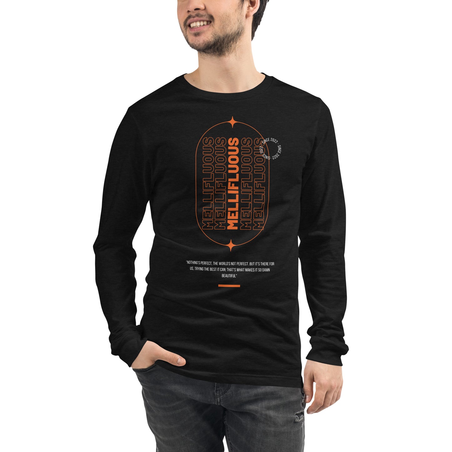 Tranquil Mellifluous Attire Long Sleeve Tee - FLAKOUT