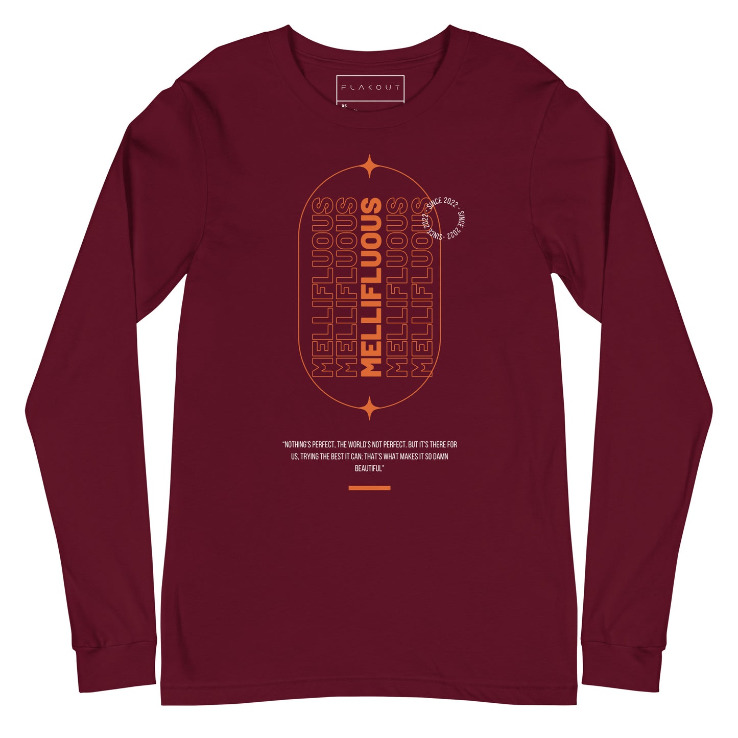 Tranquil Mellifluous Attire Long Sleeve Tee - FLAKOUT