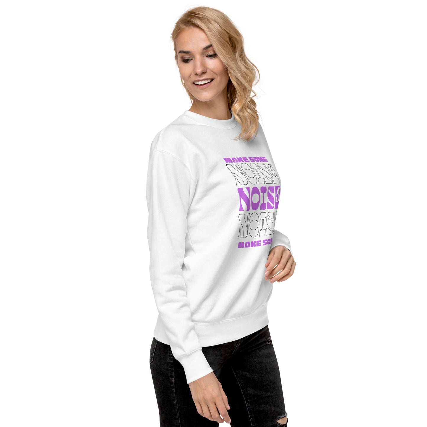 Resonance Make Some Noise Swagger Sweatshirt - FLAKOUT