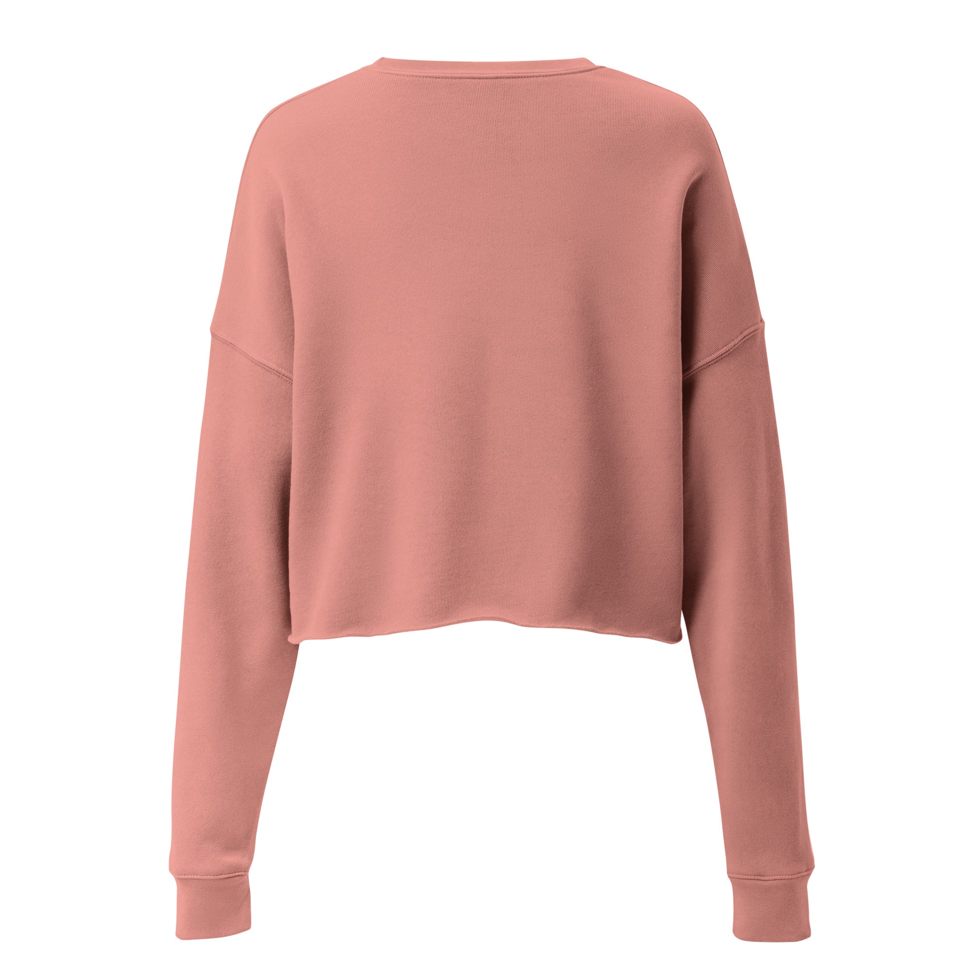 Nebuluxe Brilliance Women's Crop Sweatshirt - Mauve - FLAKOUT