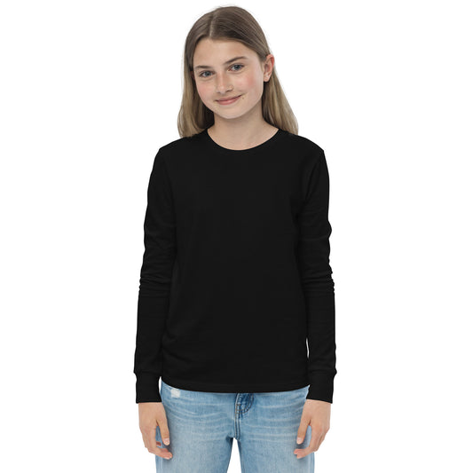 Halo Up, Smile On Unisex Kid's Long Sleeve Tee - FLAKOUT