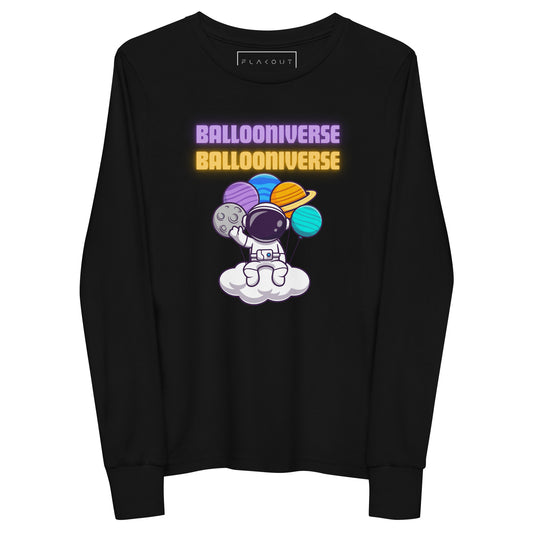 Ballooniverse Unisex Kid's Long Sleeve Tee - FLAKOUT