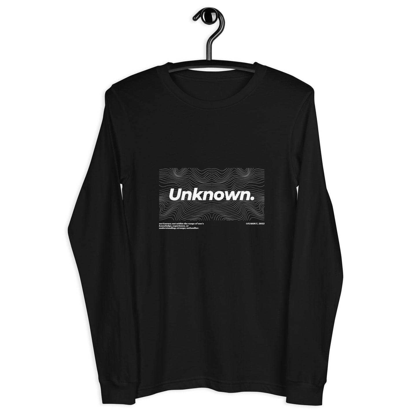 Veil Of The Unknown. Long Sleeve Tee - FLAKOUT