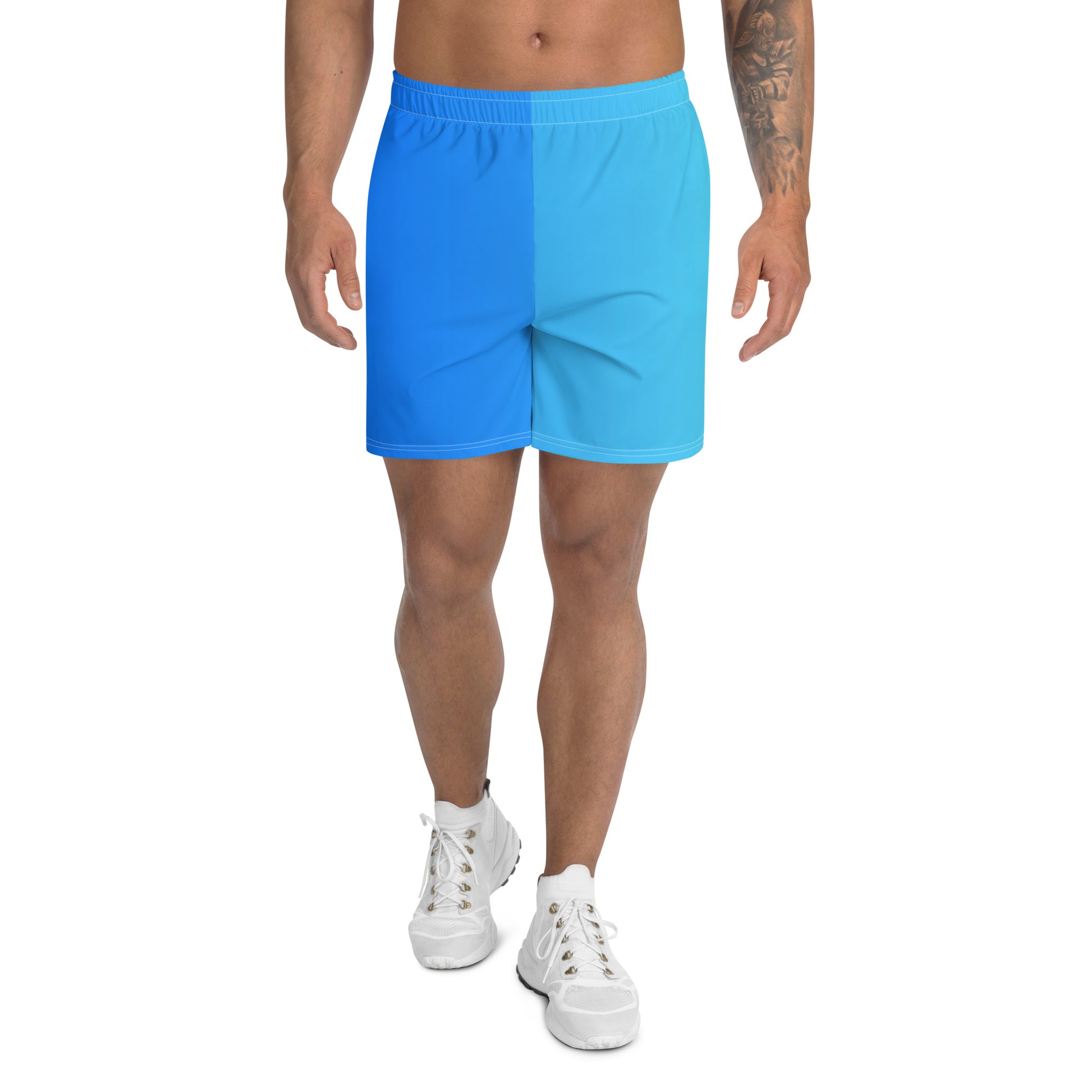 Breezy Azure Men's Swim - Athletic Shorts - FLAKOUT