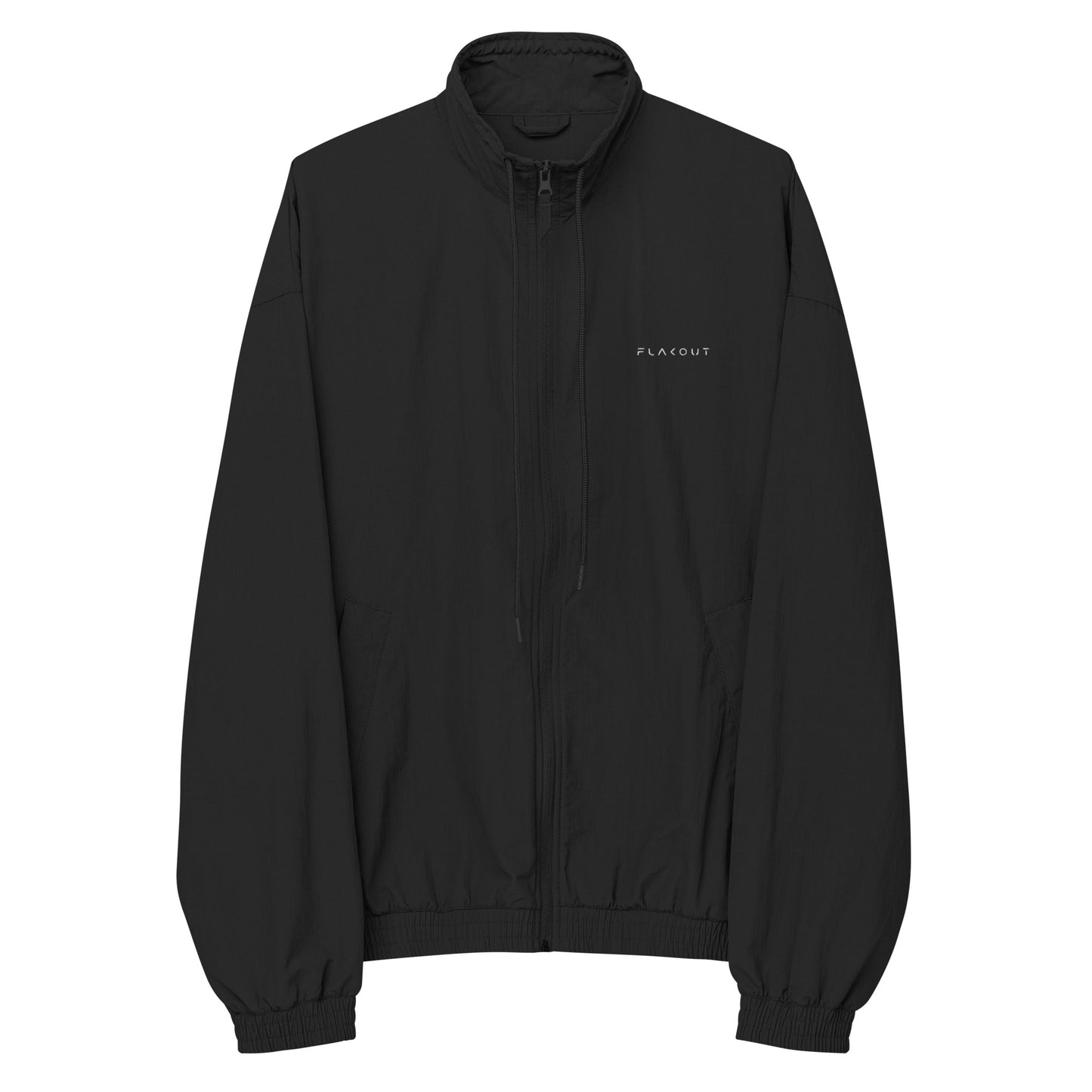 Tracksuit Jacket Embroidered Logo - FLAKOUT